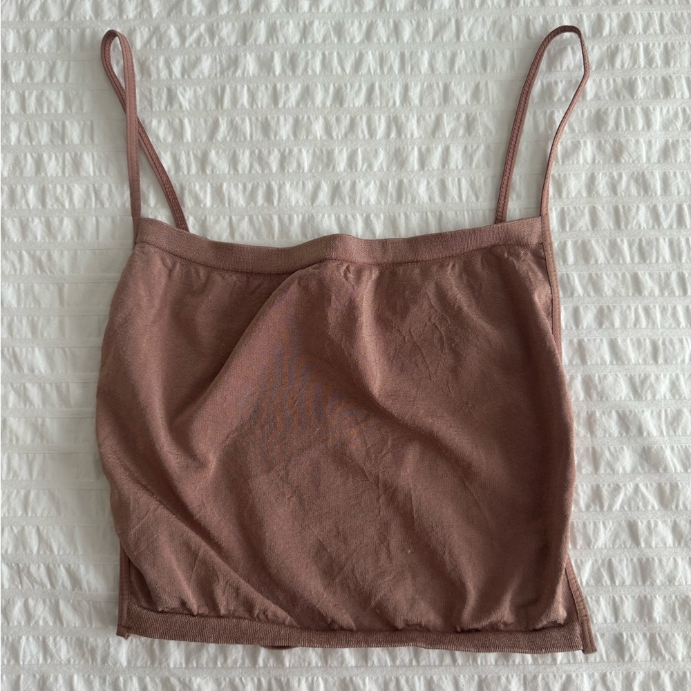 Free People Strappy Nude Tank